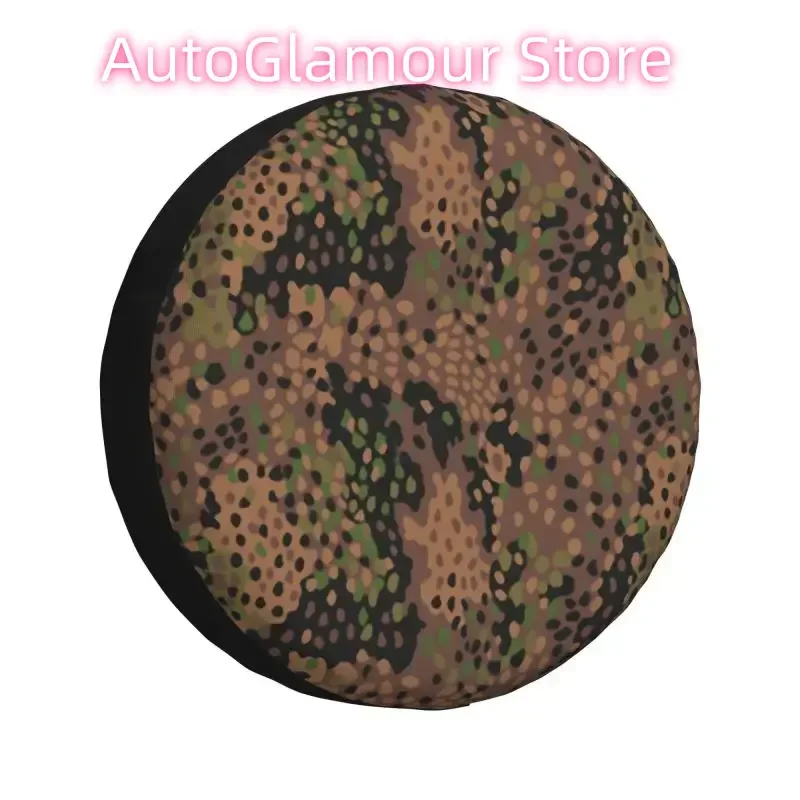 

Pea Dot Military Camo Spare Wheel Tire Cover for Mitsubishi Pajero Army Tactical Camouflage RV SUV Camper Vehicle Accessories