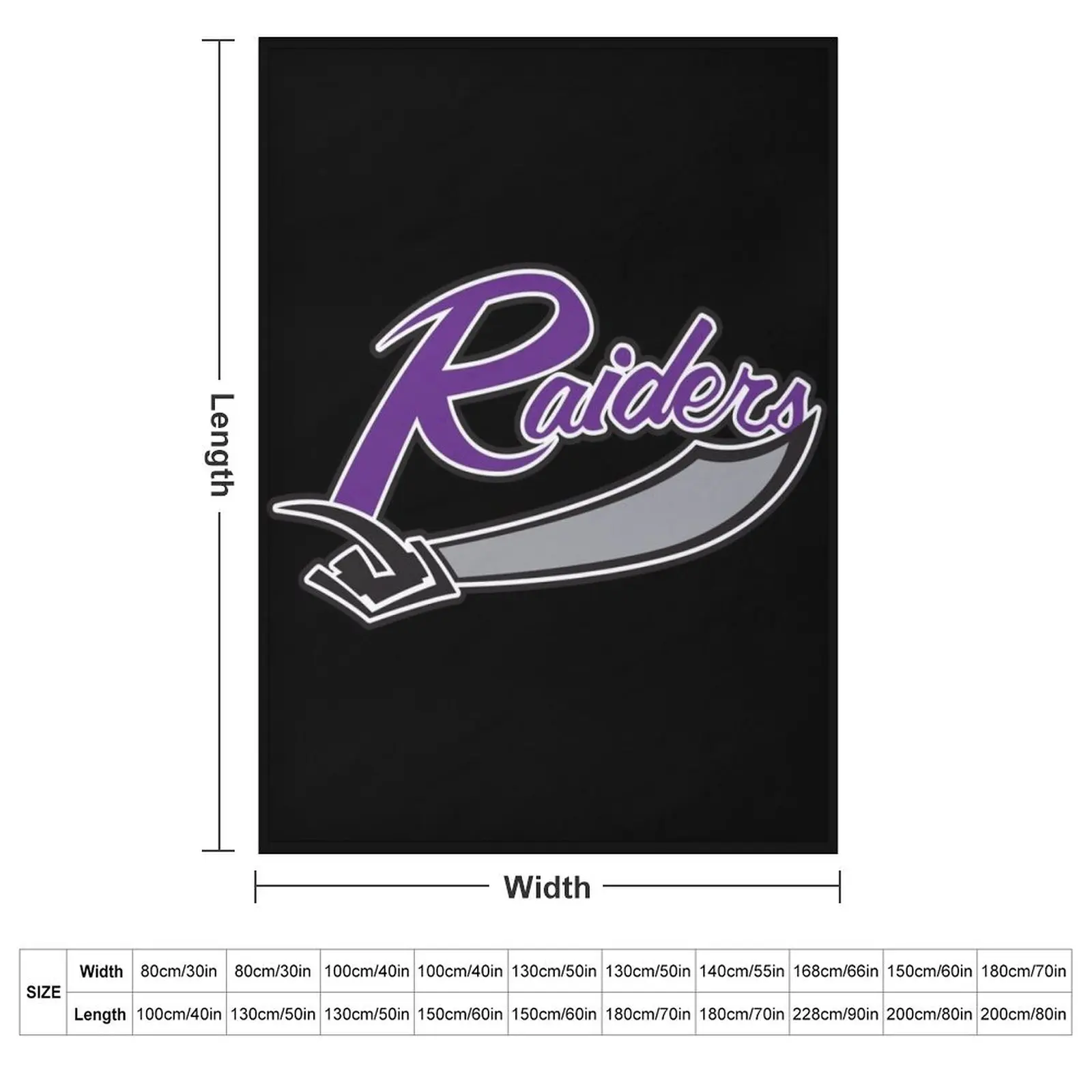 Mount Union raiders Throw Blanket Large Thin Tourist Multi-Purpose Thermals For Travel christmas decoration Blankets
