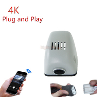 4K Plug And Play Wifi Car DVR Dash Cam Camera Driving Video Recorder For Audi Q5 R8 A1 A3 A7 A8 A5 A4L A6L 2013 2014 2015 2016
