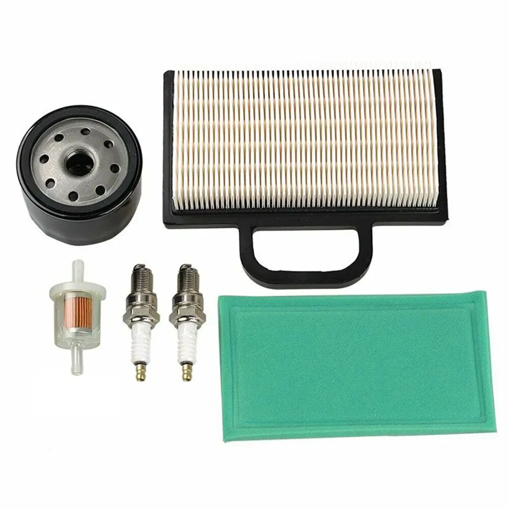 For Intek Series V Twin Engine Filter Kit Air Oil and Fuel Filters Compatible with Part Numbers #499486 & #795890