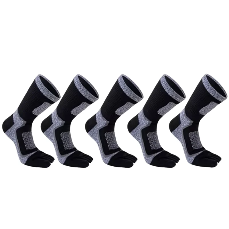 AliExpress NONE 5 Pairs Toe Sport Short Cotton Socks Man Thick Compression Mesh Endurable Fitness Bike Run Outdoor Basketball Travel Finger