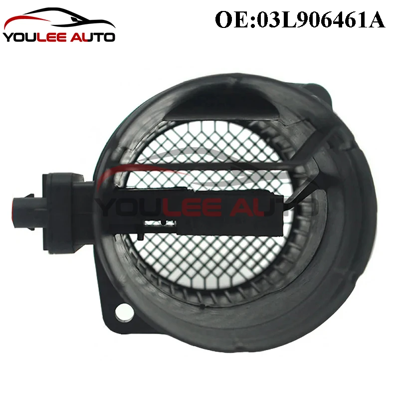 03L906461A 0281002956 Mass Air Flow Sensor MAF For VW Audi A1 A3 A4 A5 A6 Q3 Q5 Seat Ibiza Skoda Auto Parts