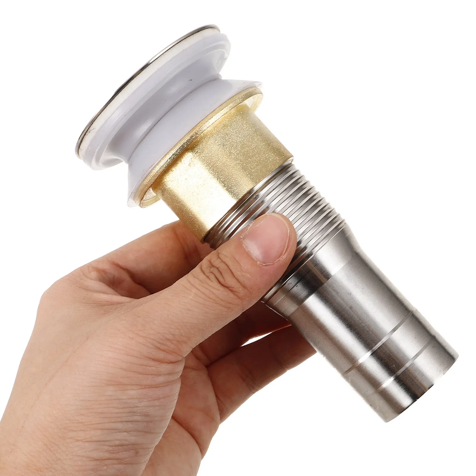 

Rv Floor Drain Stainless Steel Rust Resistant Bathroom Stopper Replacement Part Compact Sewer Strainer Easy Install Indoor