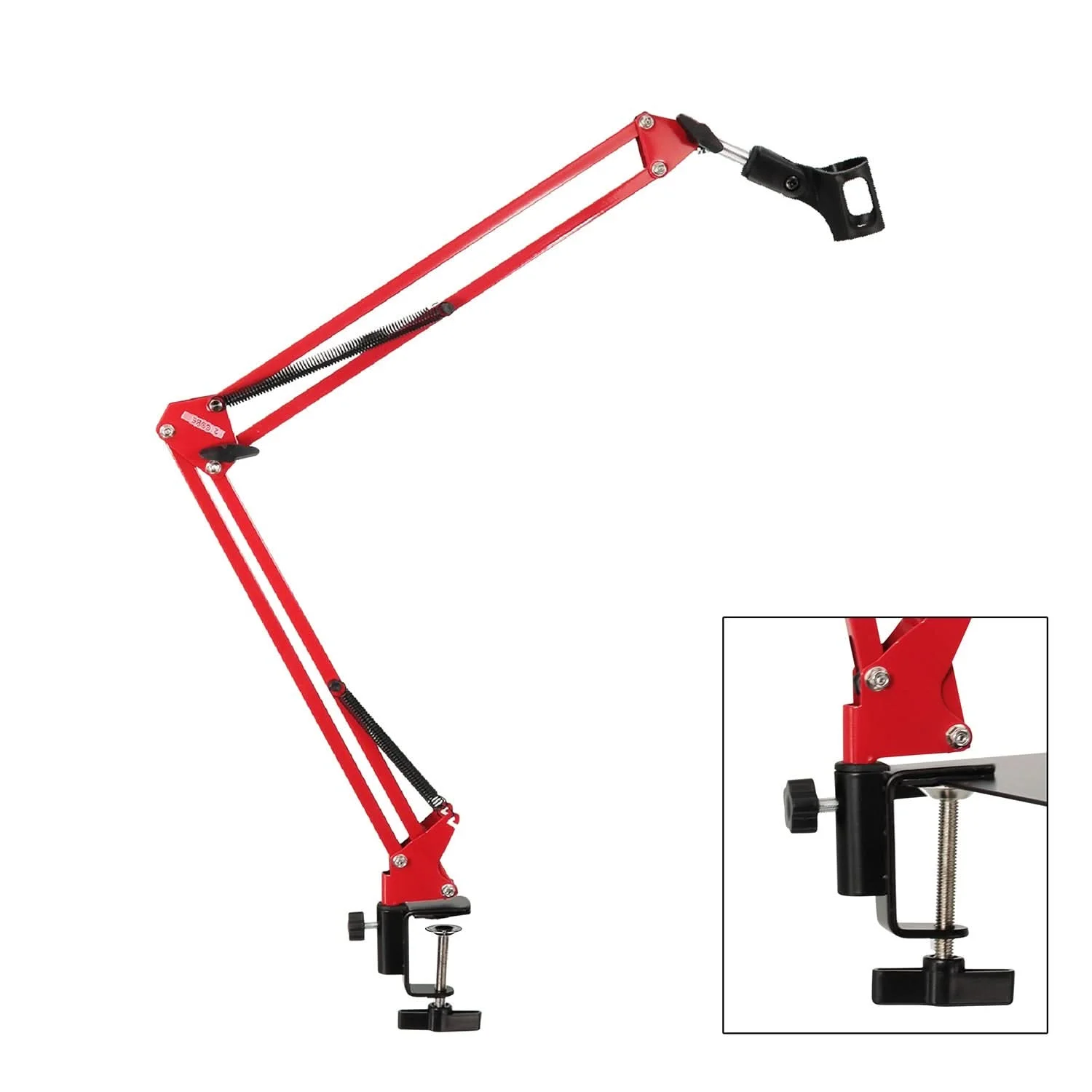 

5 Core Microphone Boom Arm Desk Mic Stand Adjustable Clamp Suspension Boom Stands MS ARM R