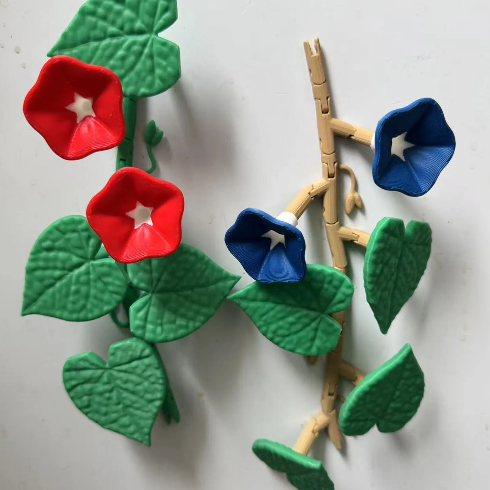 Morning Glory Fridge Magnets 3D Printed Ivy Fridge Magnet Plant Decorative Refrigerator Magnets Home Decoration