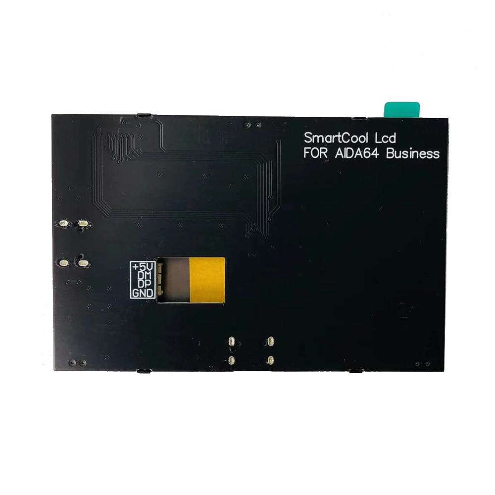 Nvarcher-pantalla LCD IPS de 3,5 pulgadas, 480x320, AIDA64, subpantalla USB, compatible con Raspberry Pi con luz de respiración RGB