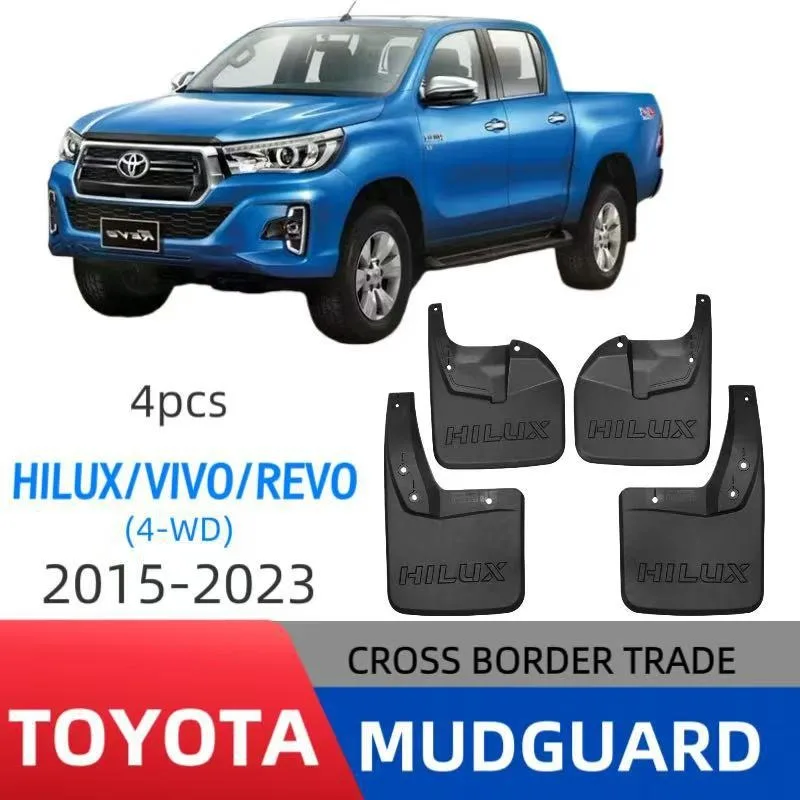 Guardabarros para Toyota Hilux Hilux Vigo Revo 2015-2023, Guardabarros Delantero y Trasero, Accesorios para Automóviles
