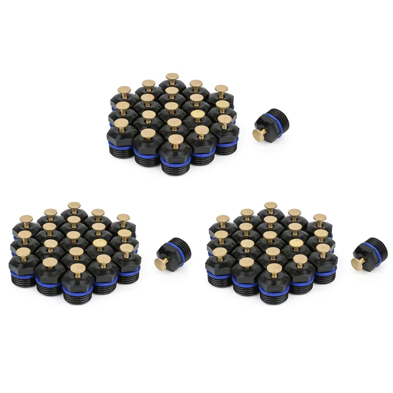 

60Pcs Atomizing Sprinkler Nozzle,1/2 Inch Garden Misting 360Degree Agricultural Lawn Watering Nozzle Irrigation-AT36