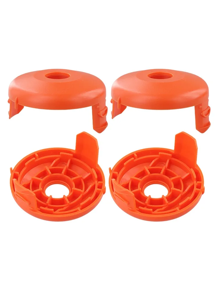 4 pz/set Trimmer Bobina di Copertura Per 05328-20 Weed-Eater-Edger Linea Stringa Per Gardena = Sostituzione Rasaerba Linea bobina di copertura