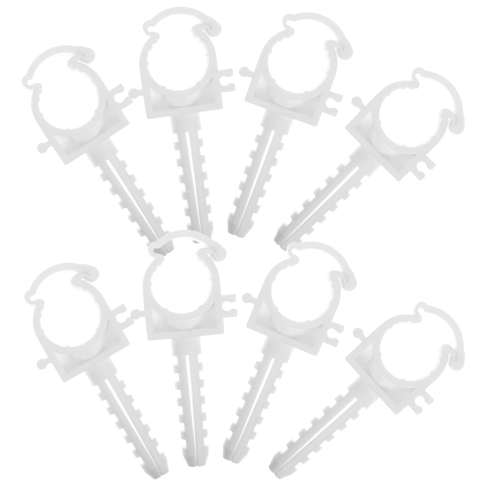 

24pcs Water Pipe Clamps Stable Pipe Support Brackets Fixing Hose Tubing Buckles Clamp Mounting Brackets Plumbing Fixtures