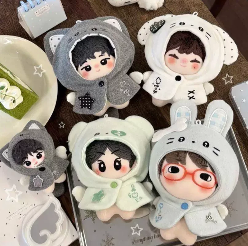 New 10cm Doll Outfit Angel Reverie Small Cape Cotton Doll Clothes Cute Lovely Costume No Character Attribute Surprise Gift