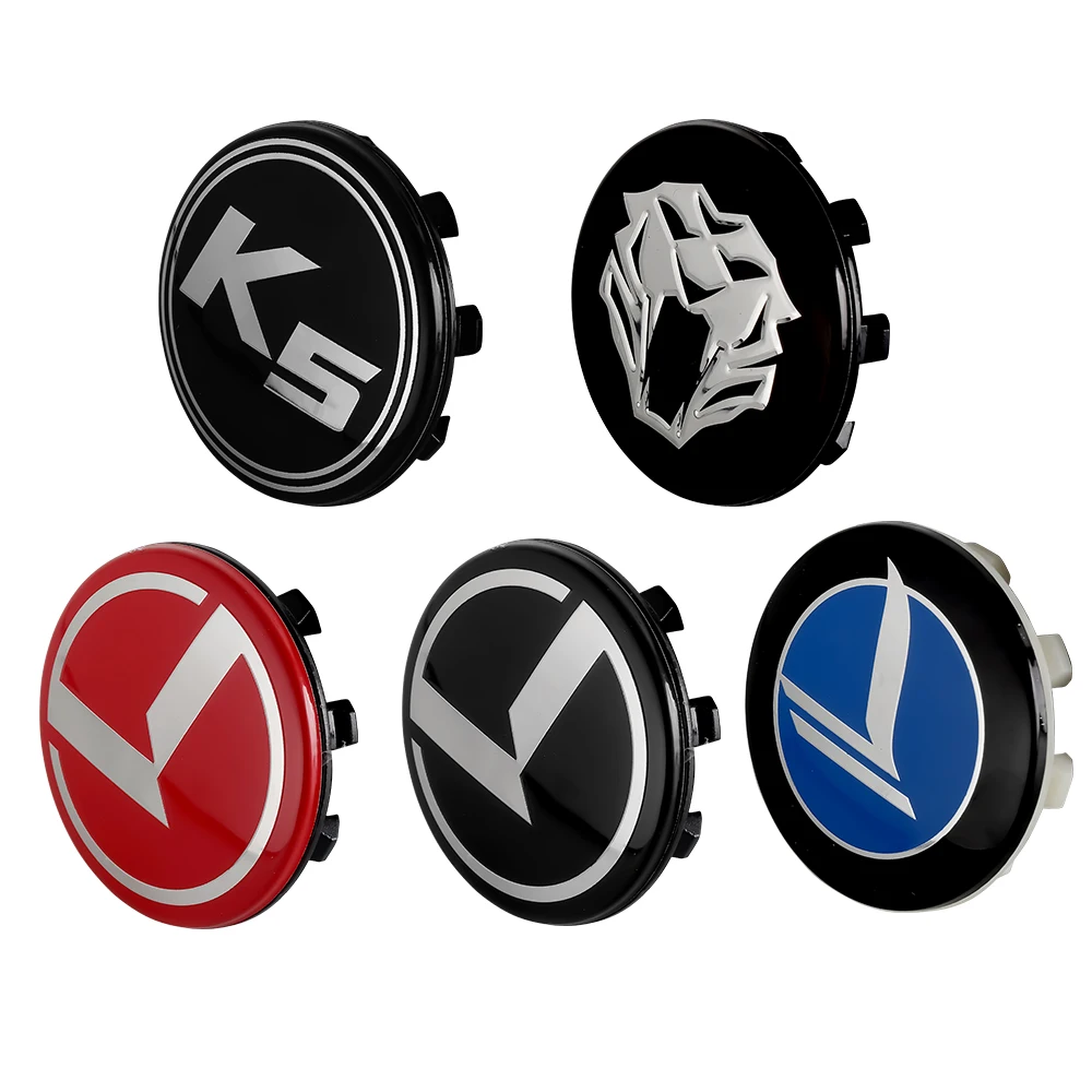 4 peças de Adesivos para Emblemas de Centro de Roda de Carro 56/58mm para Kia Sportage 3 Rio Ceed Carnival Forte Seltos Picanto Soul EV6 Niro