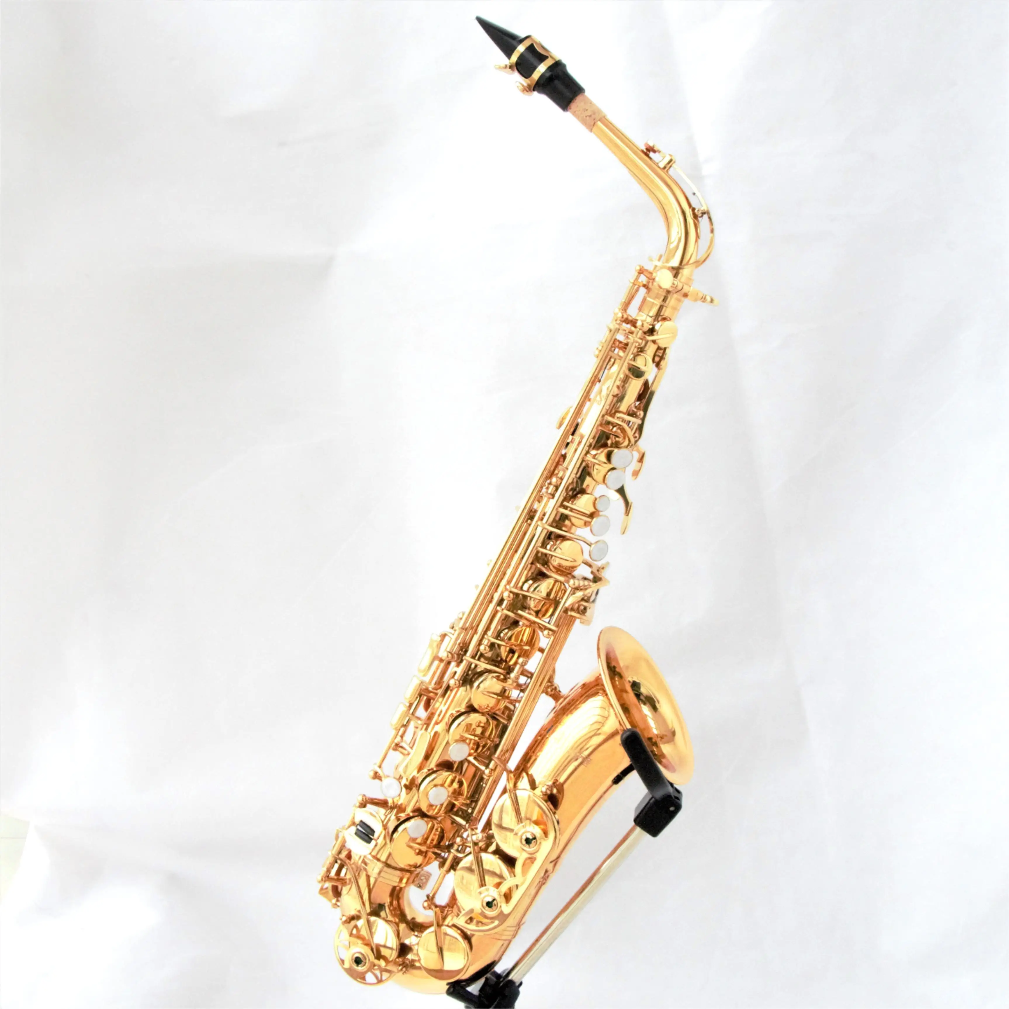 

High Quality Saxophone Cheap Alto Saxophone Gold Lacquered Professional Saxophone Alto