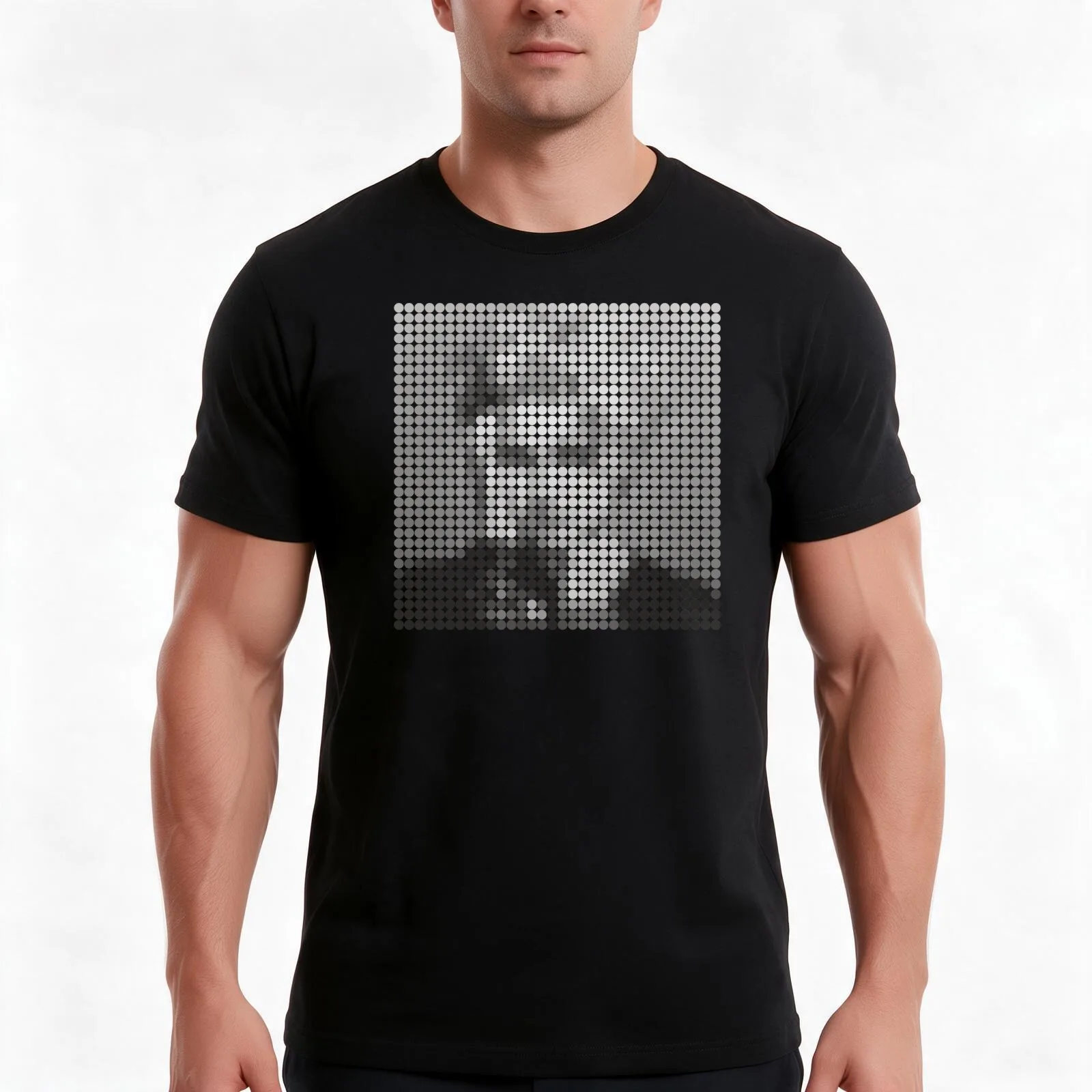 Lucky Star (Remix) T-Shirt, Summer Casual Cotton Tee, Oversized Streetwear Tops, Vintage Graphic Print, Loose Fit Short Sleeve