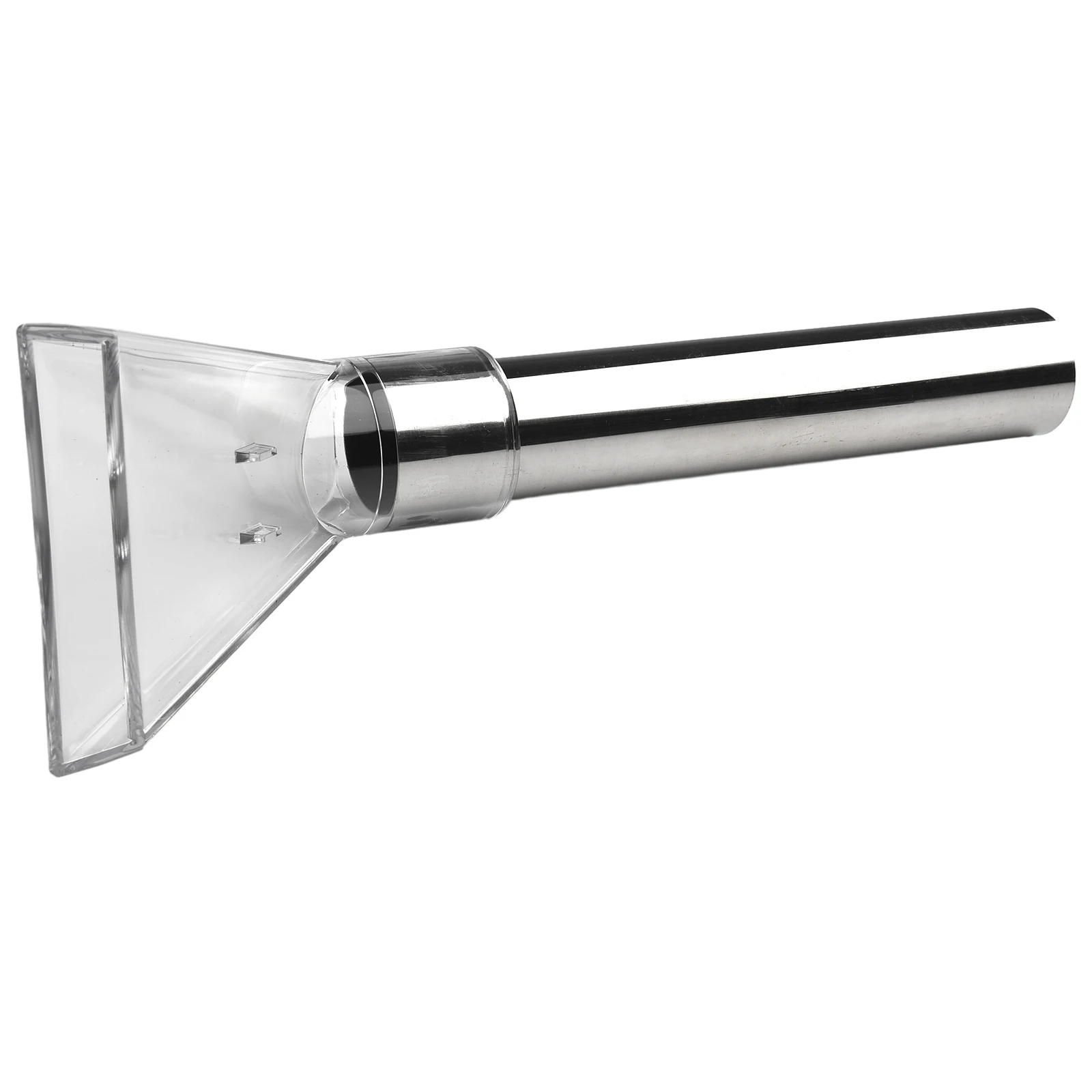 

38mm Steam Cleaner Vacuum Cleaner Nozzle Carpet Cleaning Suction Head Transparent Sofa Steel Pipe Interface Home Appliance Parts