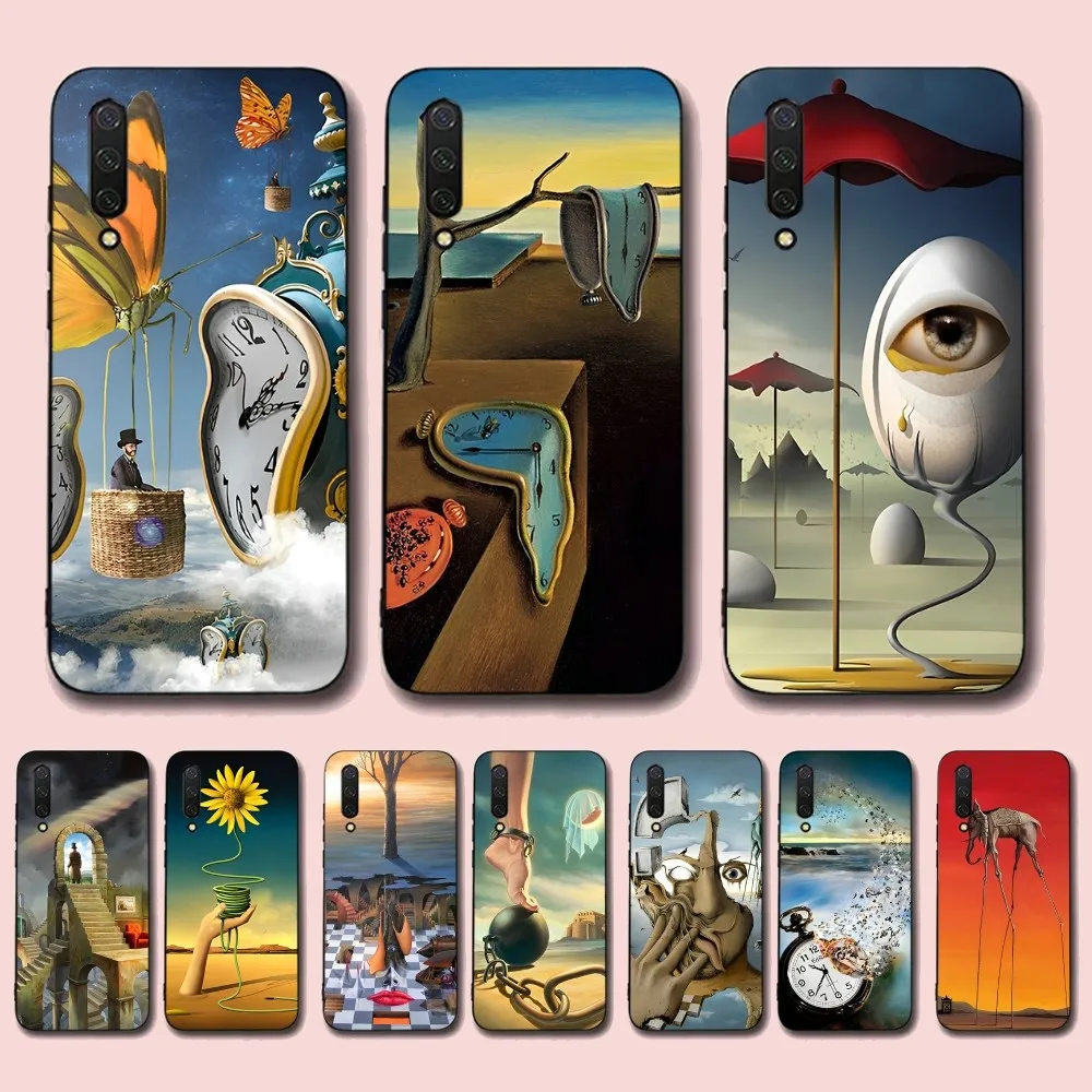 S-Salvador D-Dali Painting Phone Case For Xiaomi Mi 5X 8 9 10 11 12 lite pro 10T PocoX3pro PocoM3 Note 10 pro lite