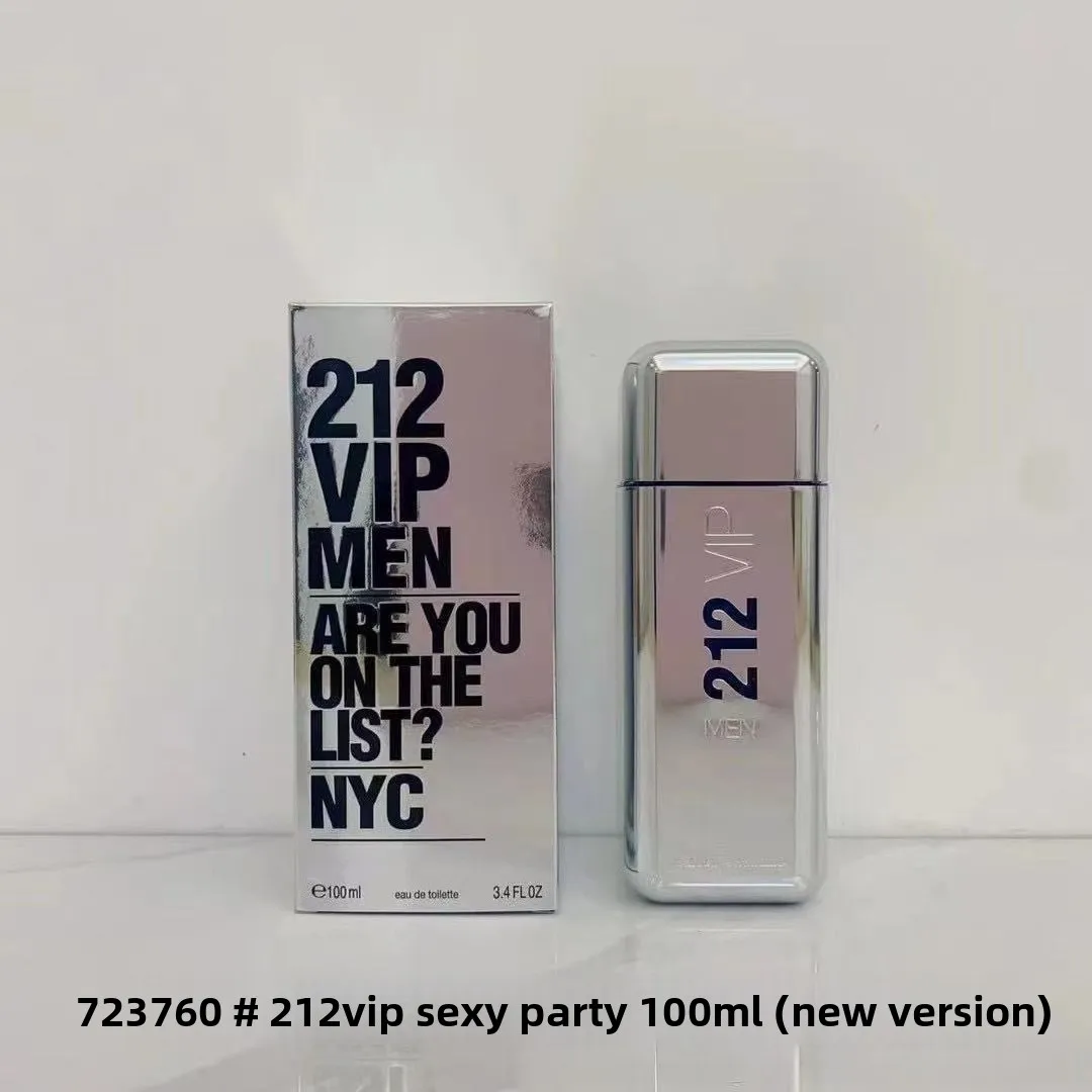 212 Grey Bottle Men's Perfume 100ml, Alluring Long-Lasting Scent for Dating Night, Gift