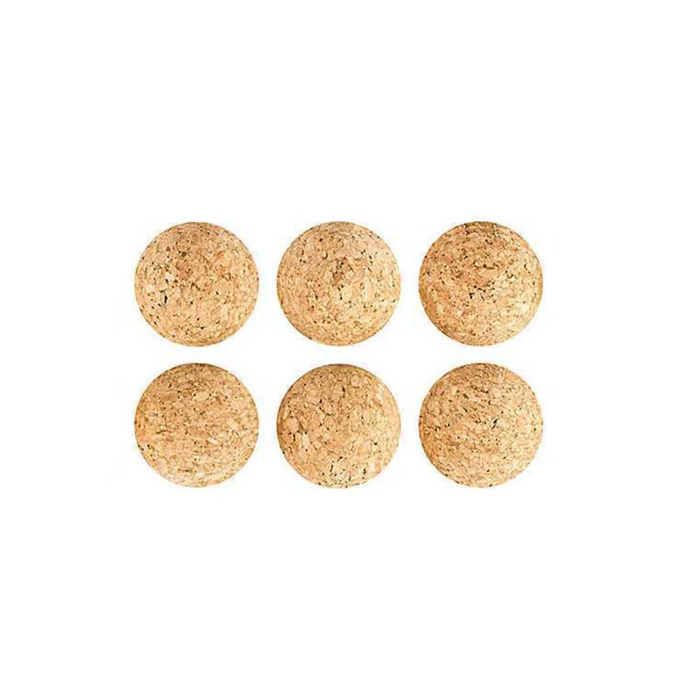 

10 Pcs Foosball Game Balls Table Soccer Football Wooden Replacement Parts Small