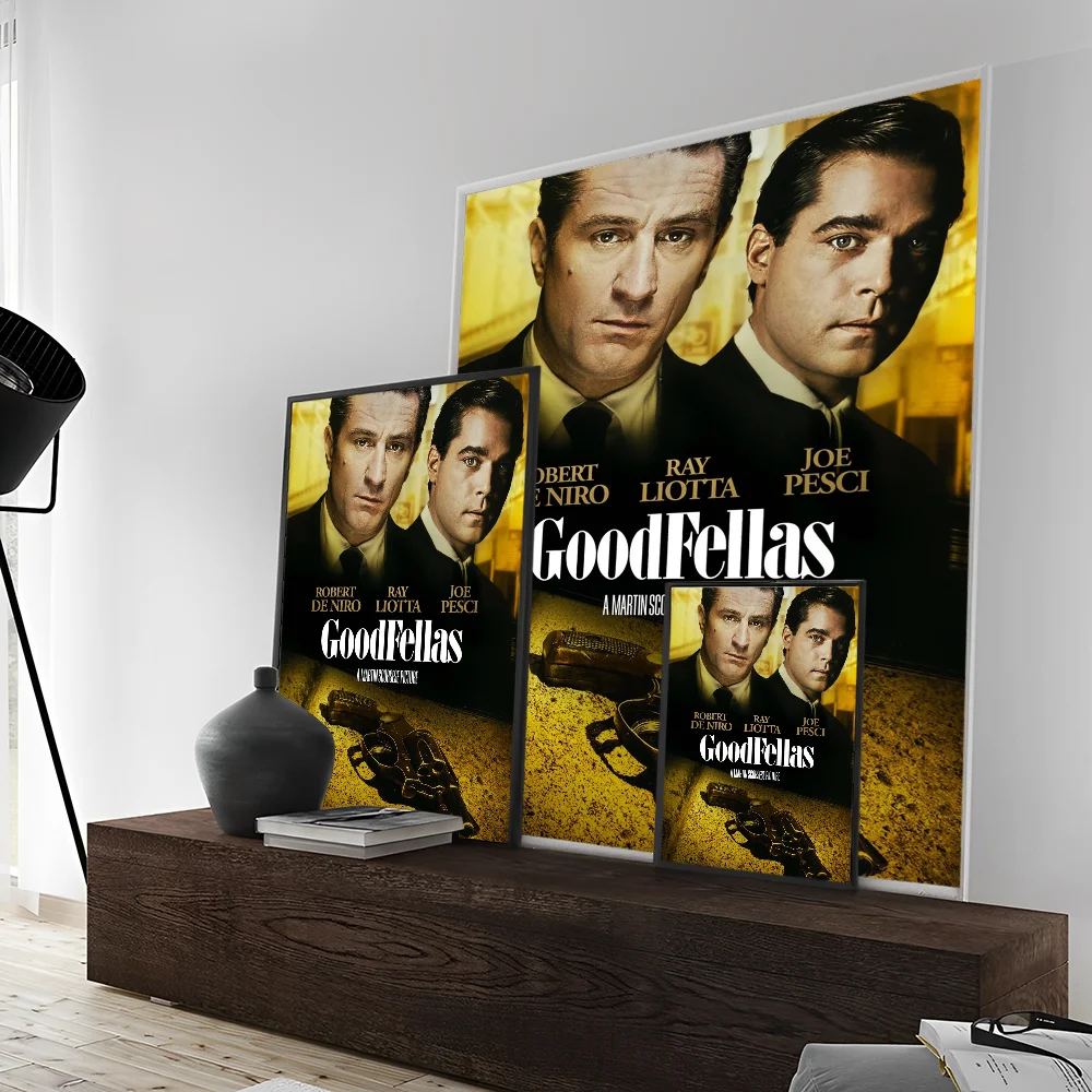 Klasyczny film Goodfellas Gangsters Movie Sticky Plakaty Whitepaper Naklejka DIY Pokój Bar Kawiarnia Plakaty Naklejki ścienne