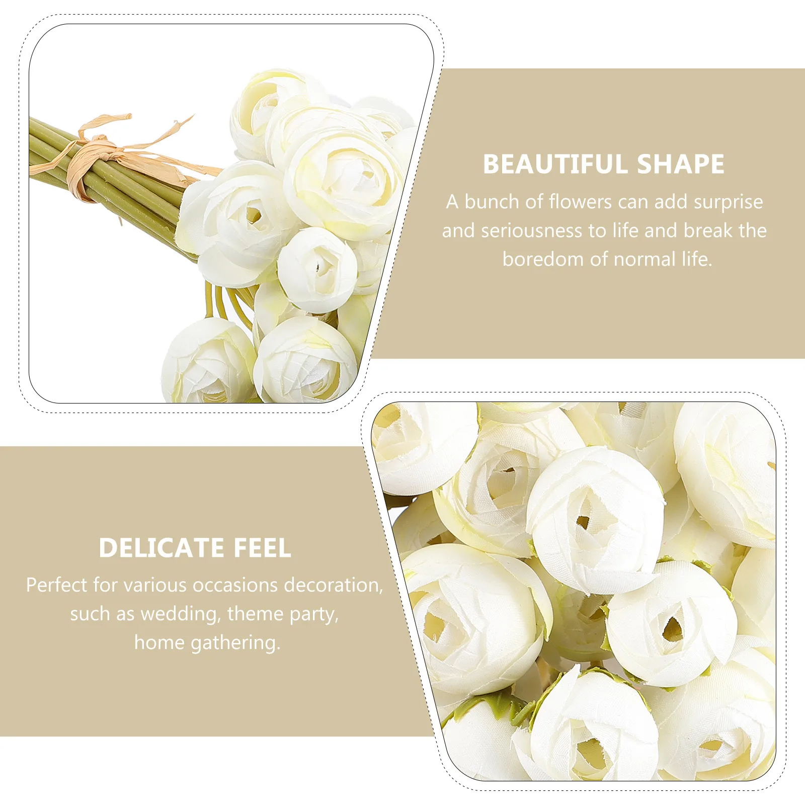 

Lifelike Artificial Bouquet Premium Material Home Living Room Decoration Festival Gift Simulation Bouquet Simulation Flower