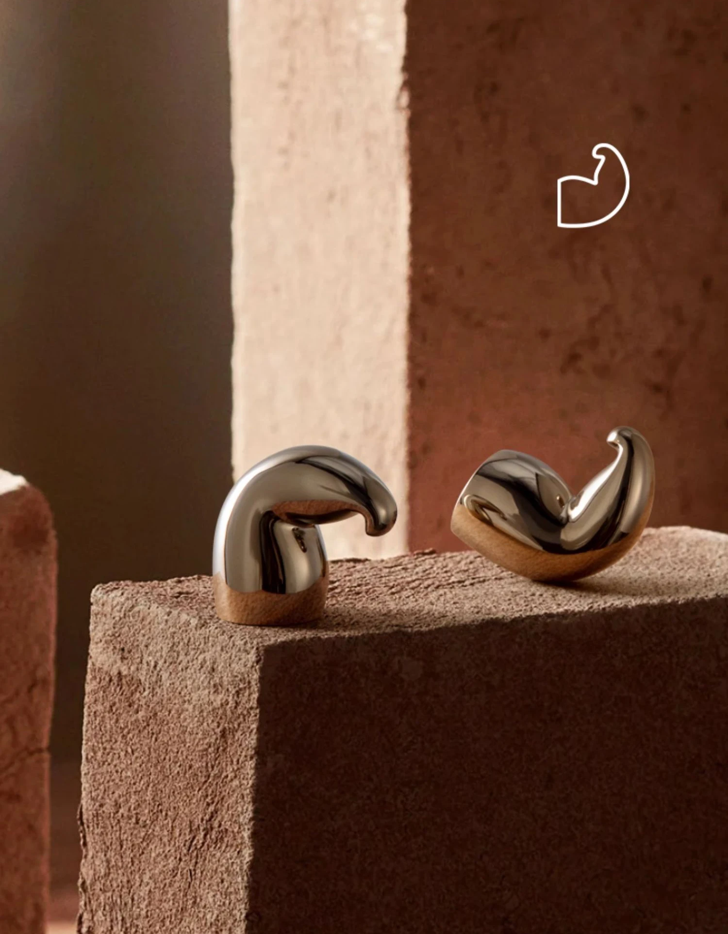 

Goo-Ki High-end Solid Brass Drawer Knobs and Hooks Titanium Silver Creative Cabinet Handles Kitchen Cupboard Drawer Pulls