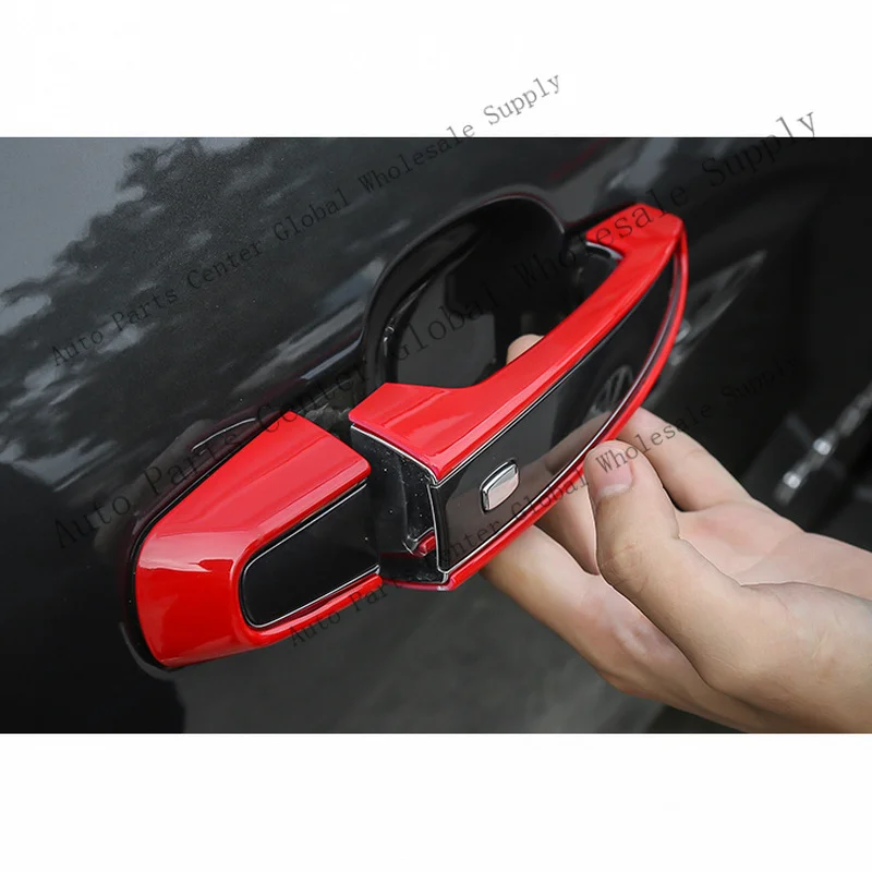 L+ Red Car Door Handle Cover Trim For Chevrolet Blazer Camaro Equinox Traverse 18+