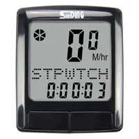 Sunding Wired Bicycle Computer Multifunctional Rainproof Bike Speedometer Temperature Testing Stopwatch Cycling Accessories