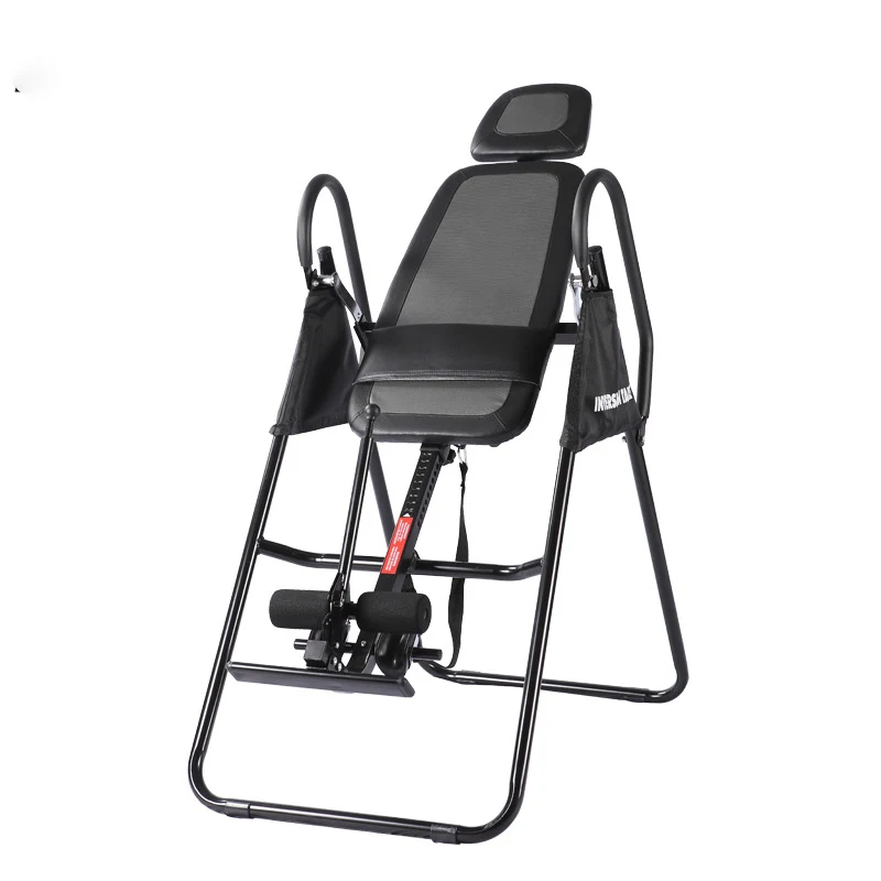 

Height Adjustable Inversion Table Foldable Back Relief Handstand Fitness Gear