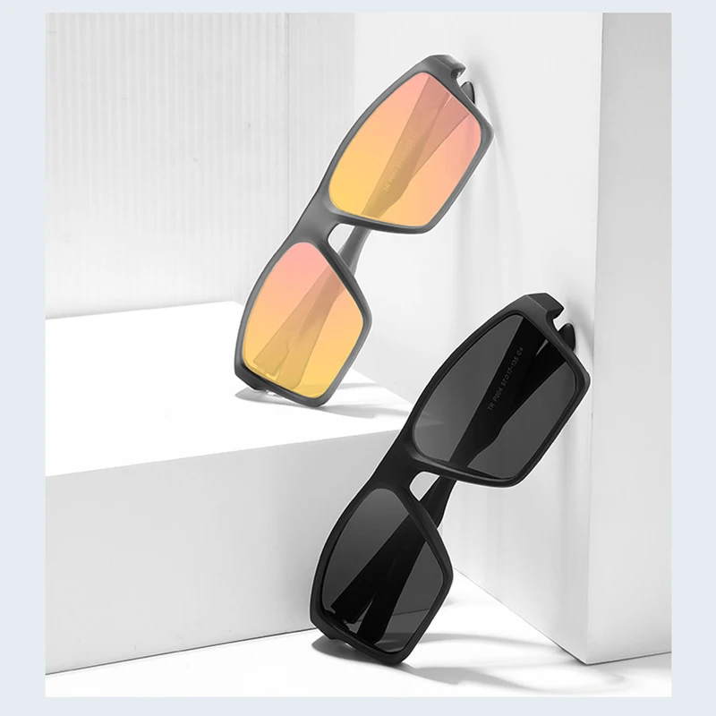 Male TR90 Polarized Sunglasses for Outdoor Driving , Sportss Eyeglasses for Men anti UV400 Dazzling Sun Glasses Google SP004