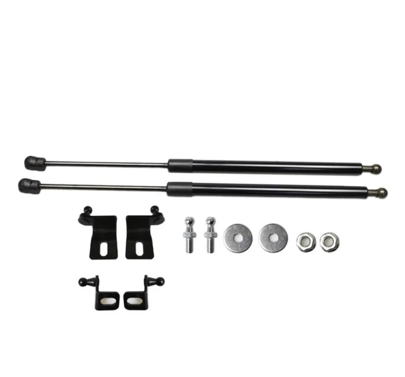 for Ssangyong Korando 2010-2018 Front Bonnet Hood Modify Gas Struts Carbon Fiber Spring Damper Lift Support Absorber