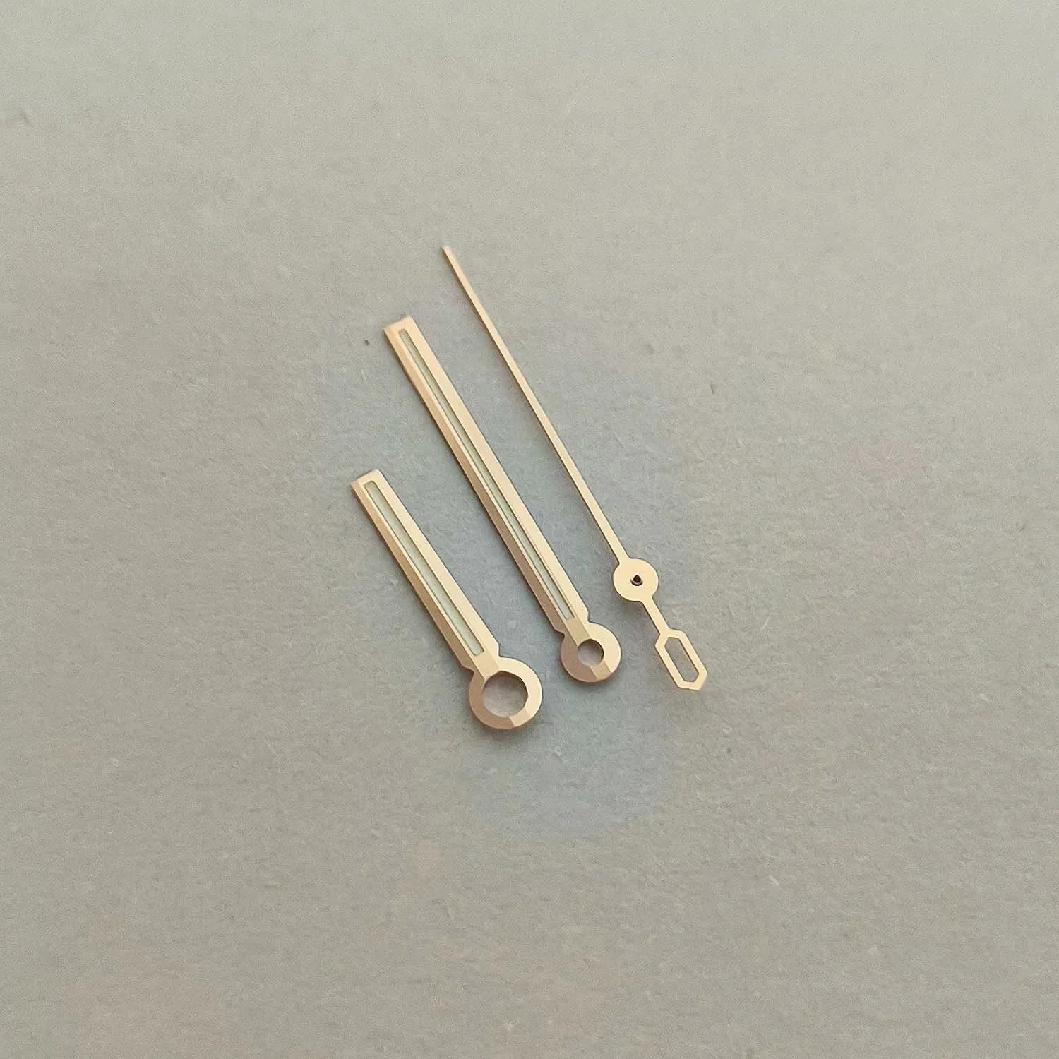 Зеленый ночник, аксессуары для стрелок, три иглы, подходят для сборки, детали механизма часов NH35/36/4R/7S