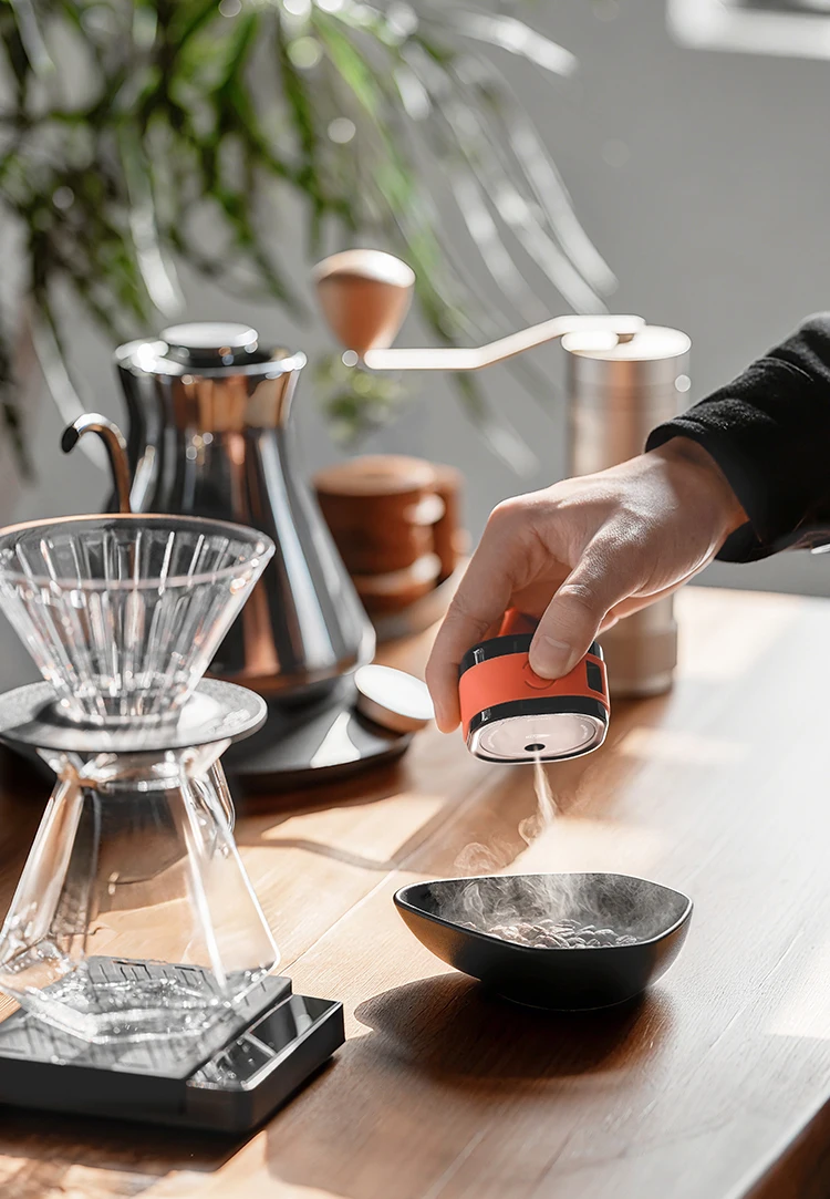 IKAPE Kaffeebohnenzerstäuber, 20 ml antistatische automatische Sprühflasche, Espressomaschinen-Zubehör, Geschenk für Kaffeeliebhaber – Detail 15