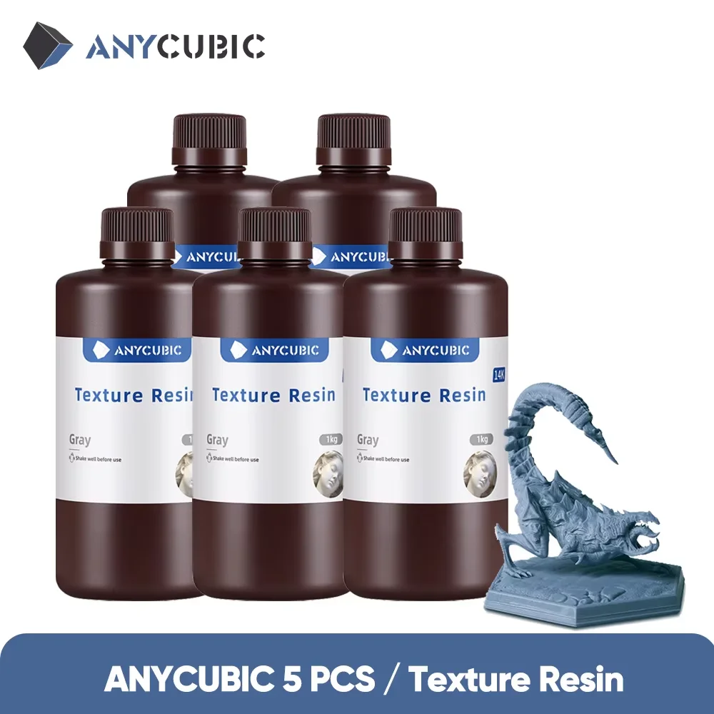 ANYCUBIC 405nm résine UV Texture résine 14K haute précision imprimante 3D Texture mate résine photopolymère UV pour Photon Mono 5s Pro