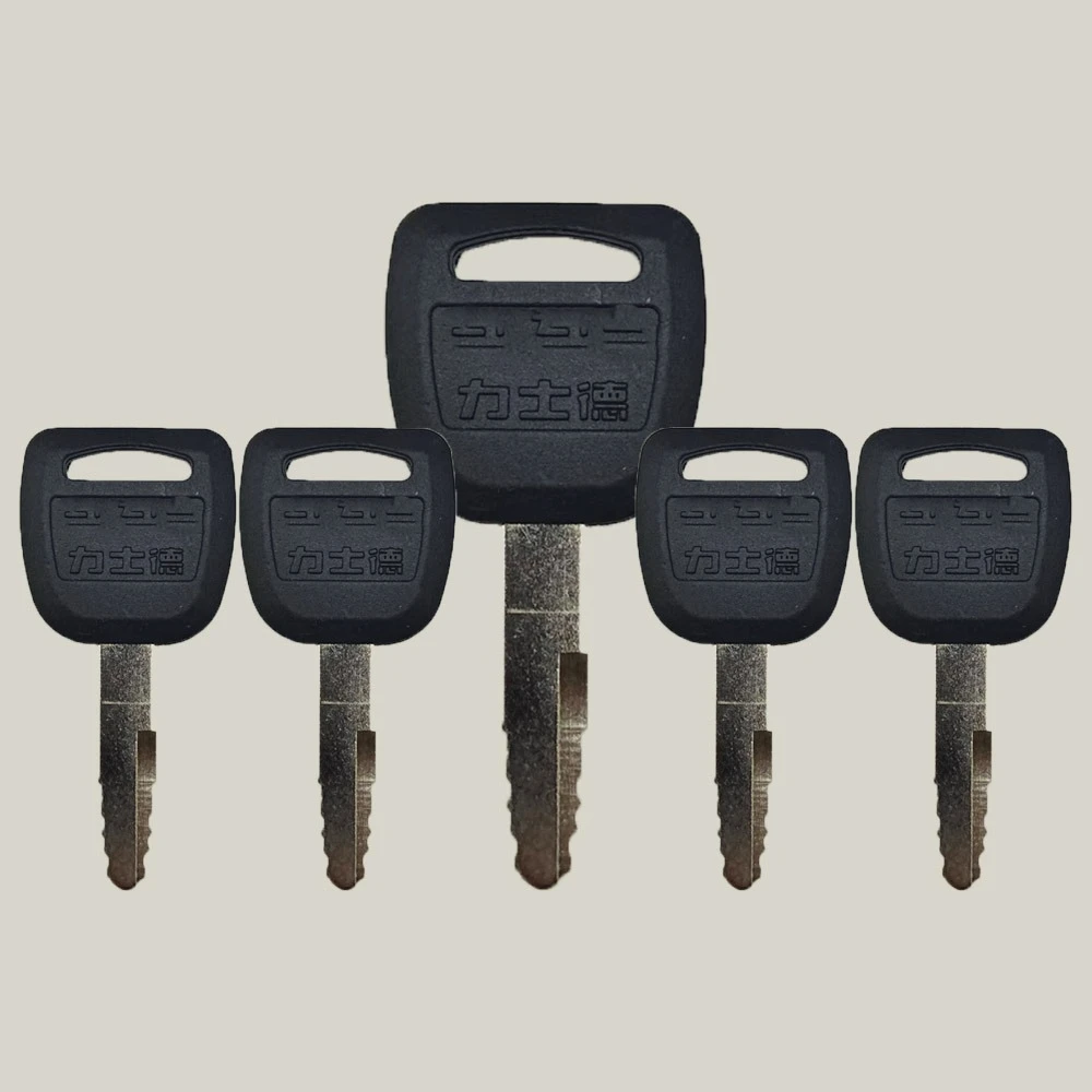 Excavator Parts 1/5/10/20PCS Ignition Starting Key Side Door Key for LISHIDE SC60/70/80/130/160/200/210/220/270/360-6/-7/-8