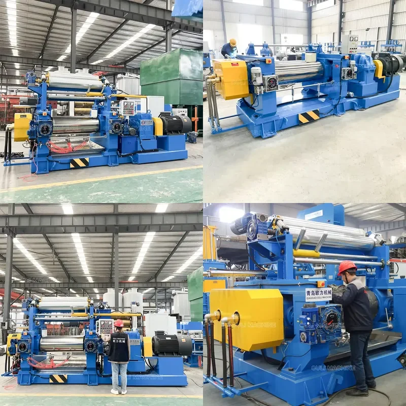 2026 Hot Automatic Open Type Two Roll Rubber Mixing Mill