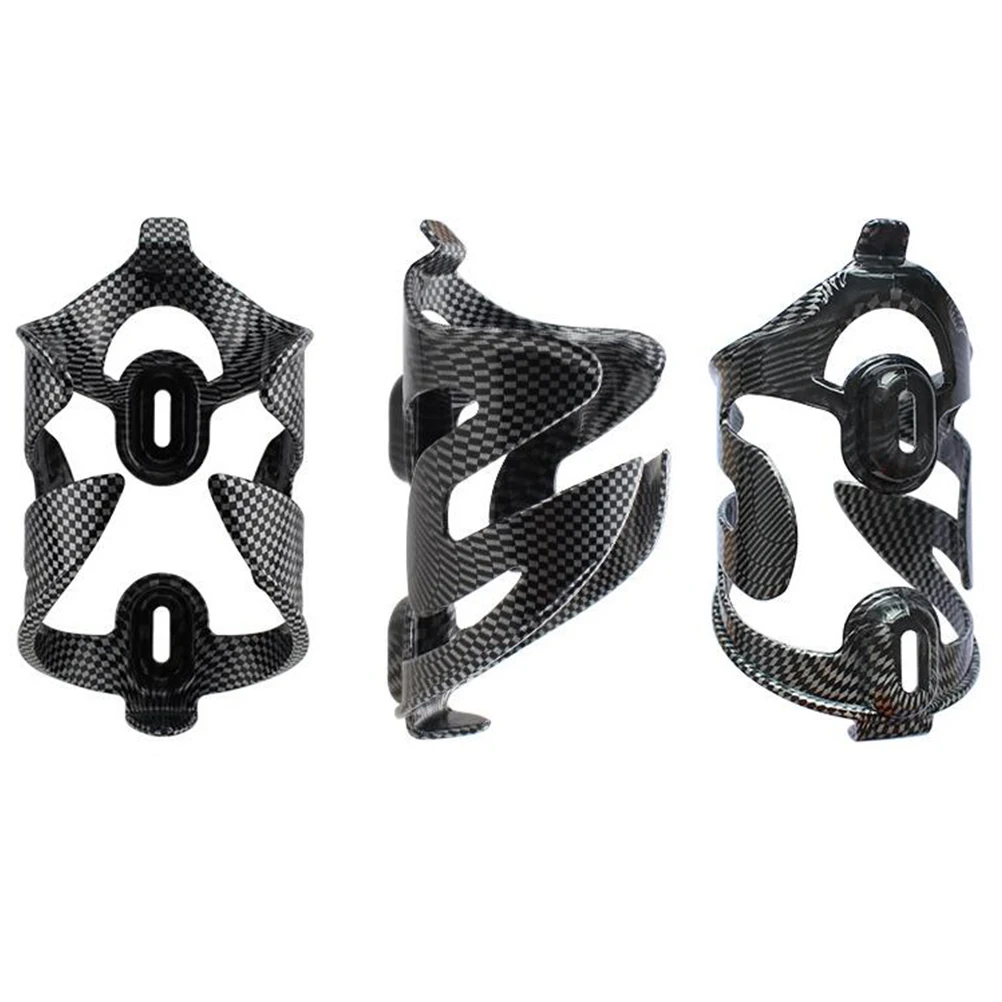 

2Pcs Cycling Bike Water Bottle Holders Adjustable Lightweight Quick Release Carbon Fiber Cage for Mountain Outdoor