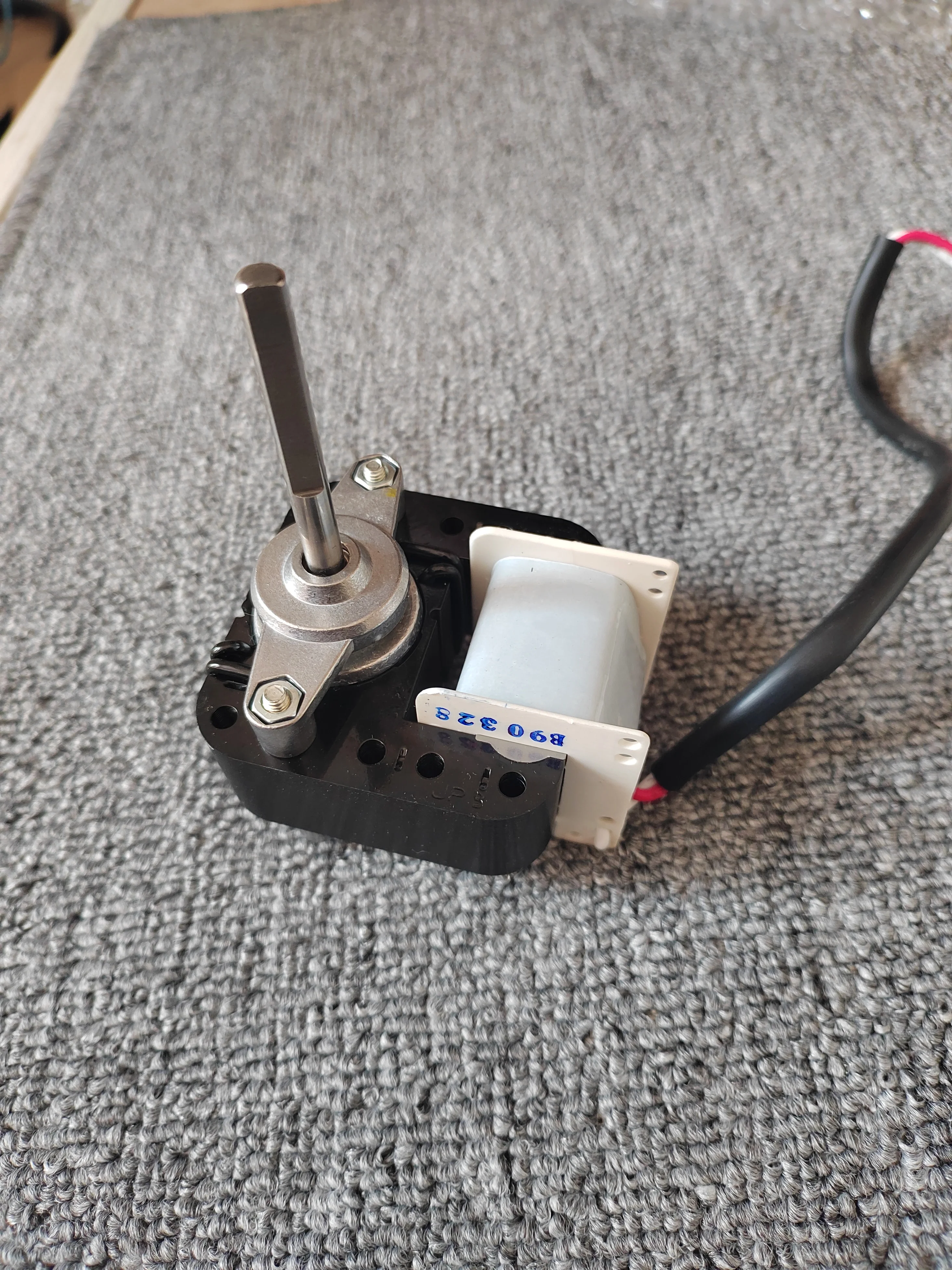 Shaded-pole asynchronous motor, superconductor bath heater motor, cross-flow fan, pure copper motor parts 6130  6125