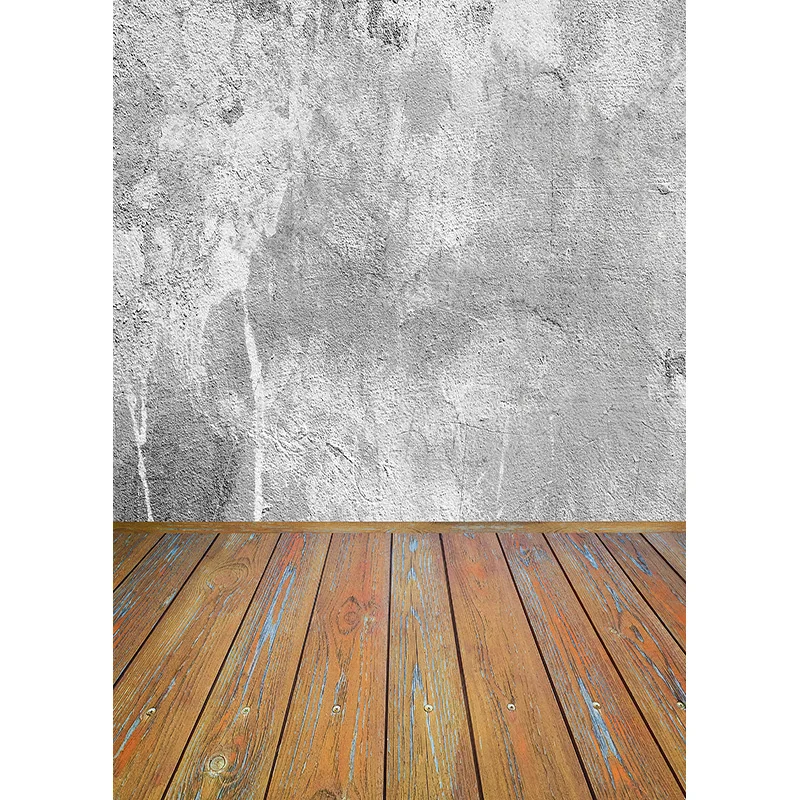 SHUOZHIKE Art Fabric Vintage And Wooden Floor Children photo Backdrops Photography For Studio Background Props  LFG-05