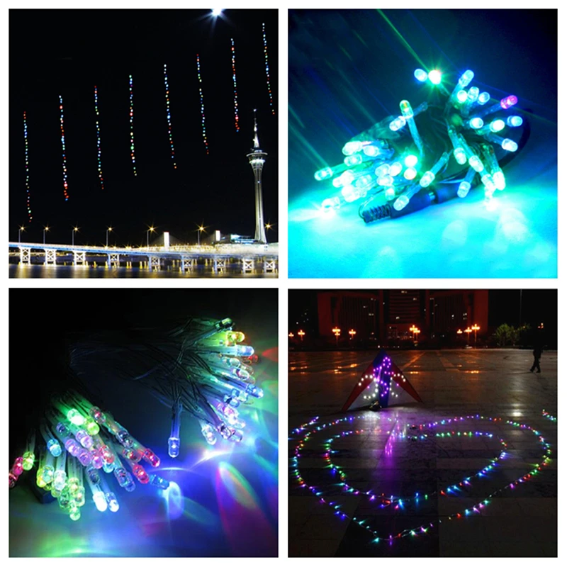 free shipping 10m led lamp 5m led kite string line flying outdoor toy kite surfing Butterfly wings sports toys professional kite