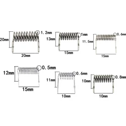 5PCS Constantan Resistance Sampling Resistor 100MR 200MR 300MR 500MR 0.1R 0.2R 0.3R 0.5R 10MM 15MM 20MM