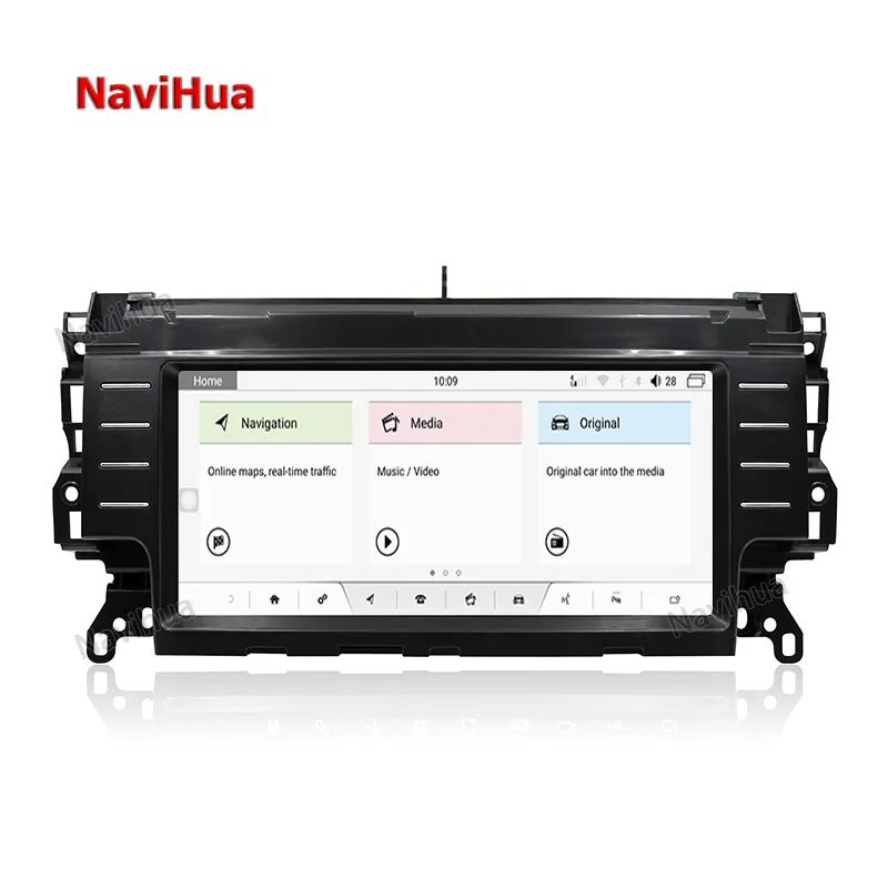 10.25inch Android Car Radio Car Stereo With Wireless Carplay Multimedia Car Audio for Land Rover Discovery Sports L550 2016-2018