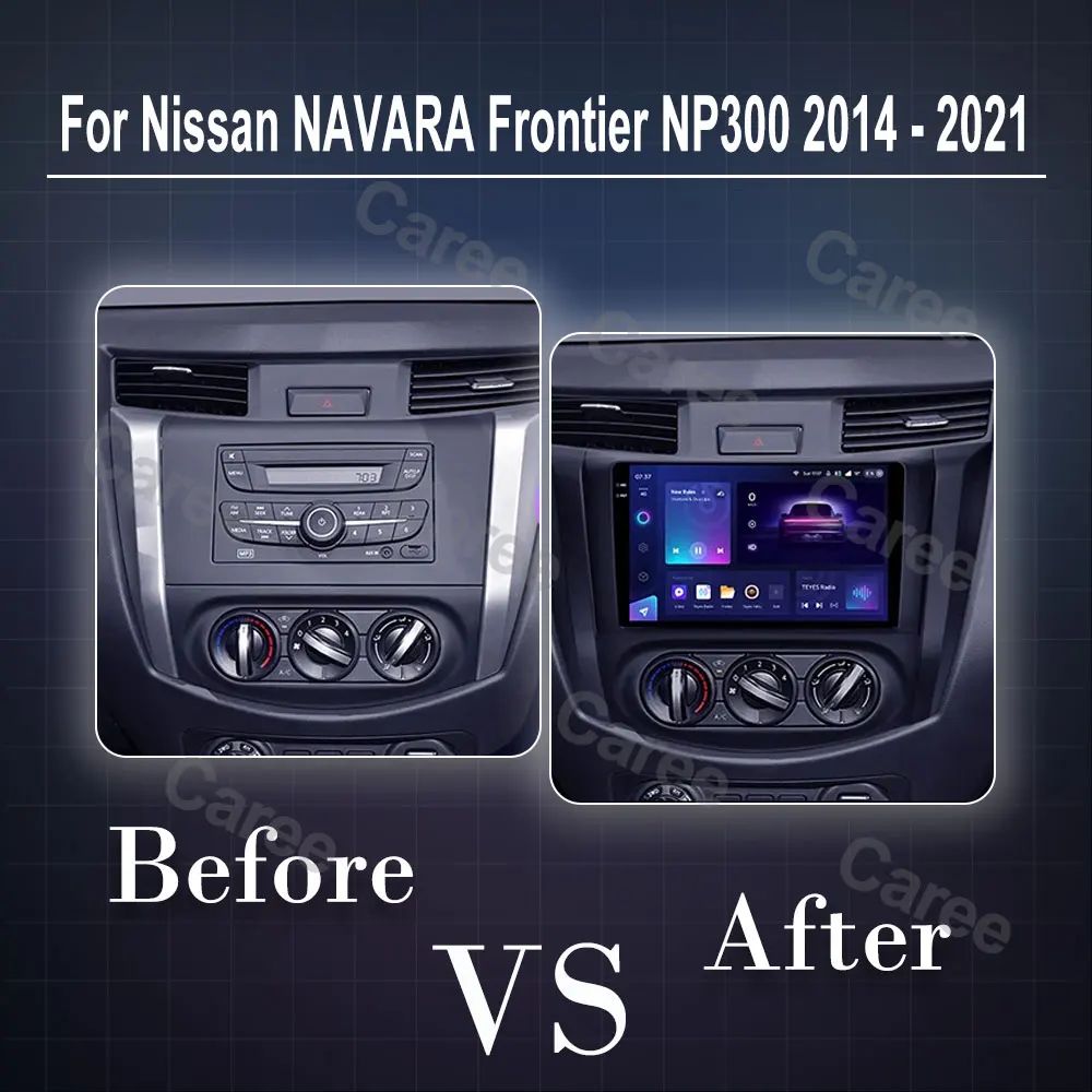 

Android 15 Car Radio Carplay Auto For Nissan NAVARA Frontier NP300 2014 - 2021 Multimedia 4G GPS Video Player Stereo Head Unit