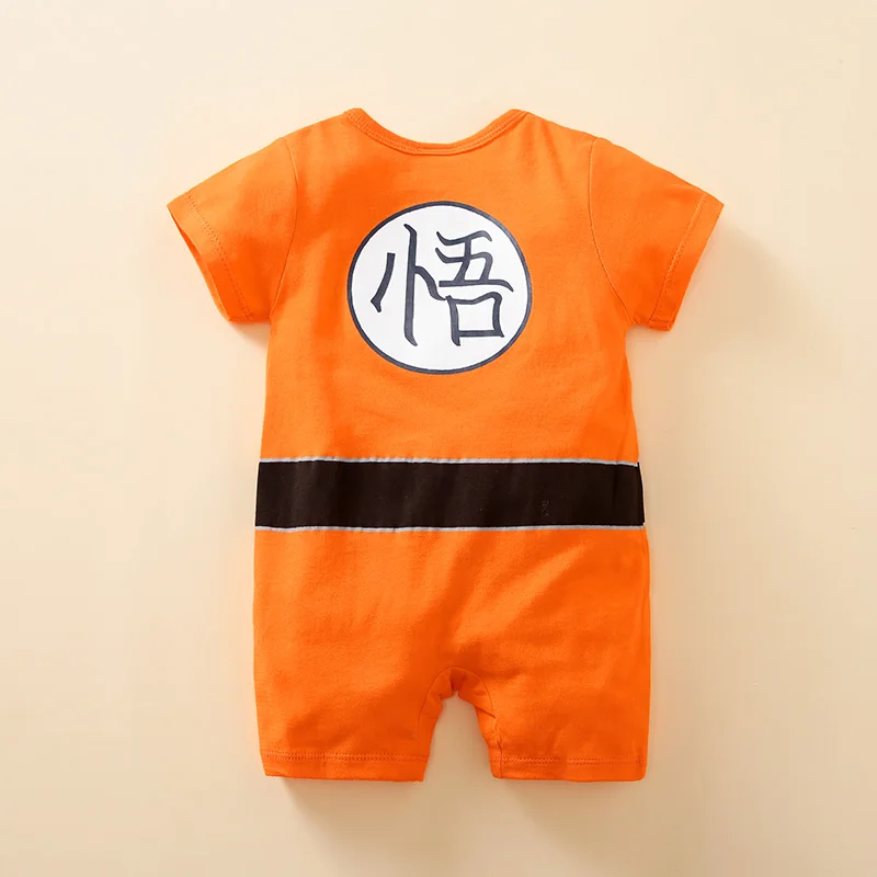 0-18 months newborns Baby Clothes cotton Cartoon Anime Wukong Short-Sleeved summer Fashion High quality Round neck baby clothing