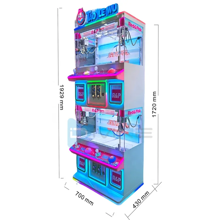 

Factory Wholesale Coin Operated Toy Arcade Claw Crane Machine Cheap Doll Claw Machine With Bill Acceptor