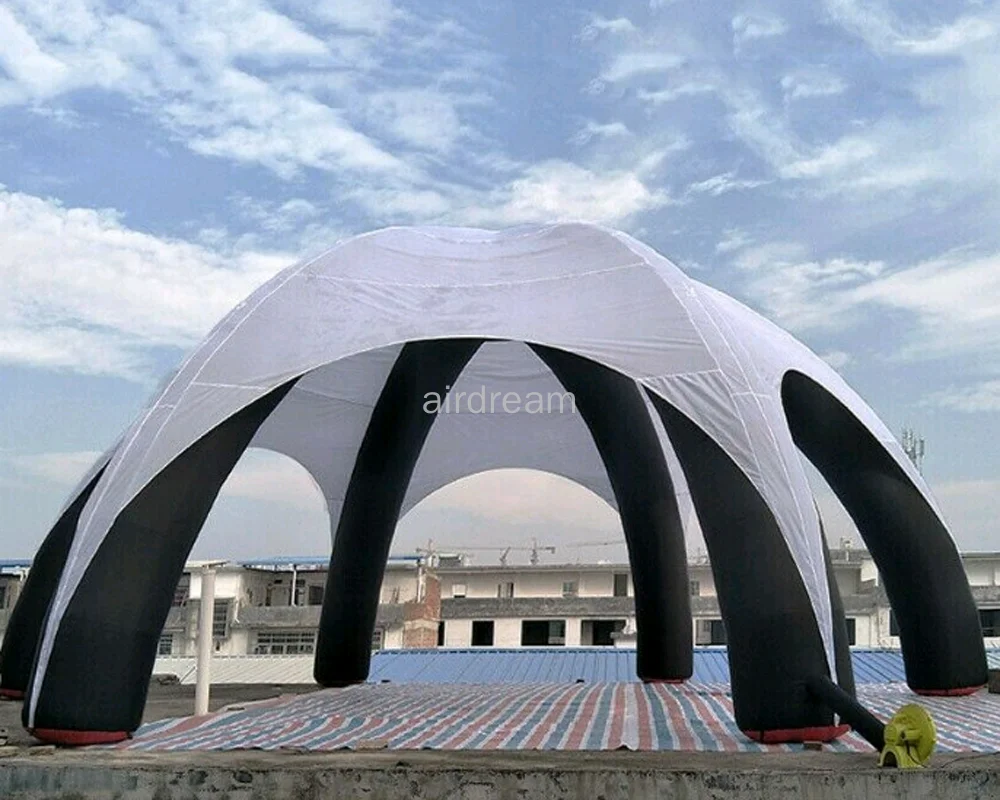 Tenda gonfiabile su misura della cupola della pubblicità esterna gonfiabile della grande tenda del ragno aggiunge il Logo per lo spettacolo automatico o la decorazione di evento