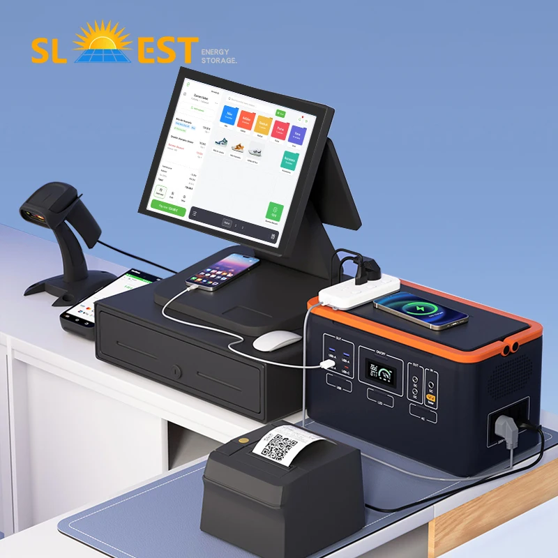 High Quality Indoor Outdoor Multifunctional 1200W Portable Power Station With Solar Panel