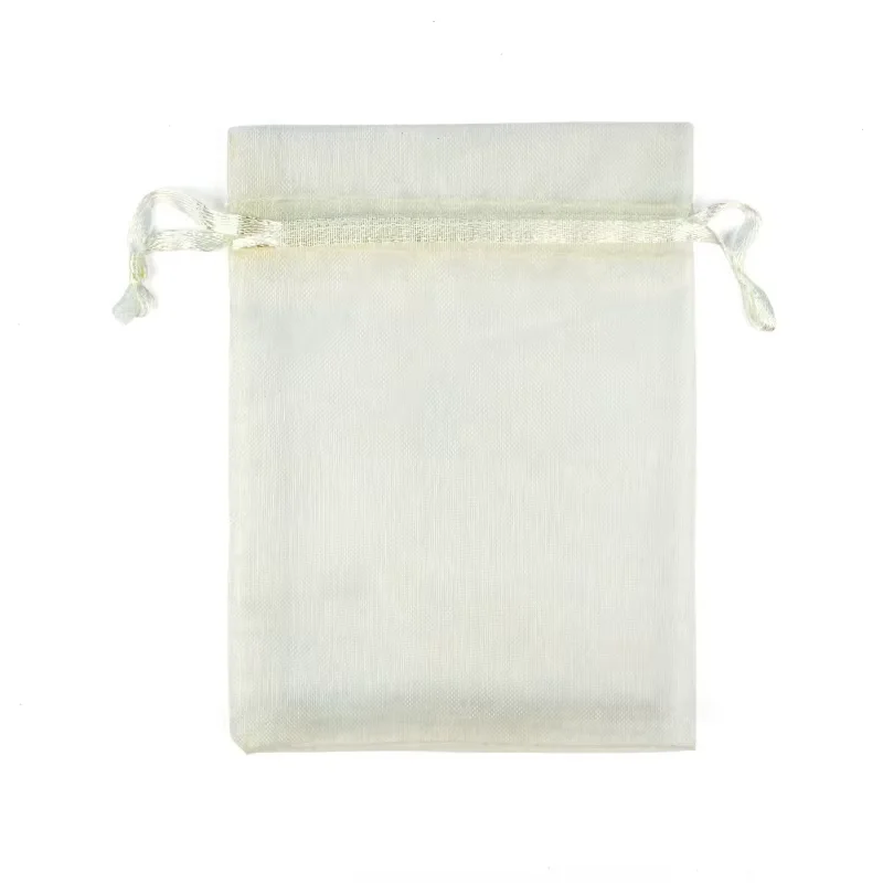 9X12cm 100pcs Colorful organza bags gauze bags gift bags small pouches candy jewelry packaging wedding gift bolsa fabric bolsa image 3