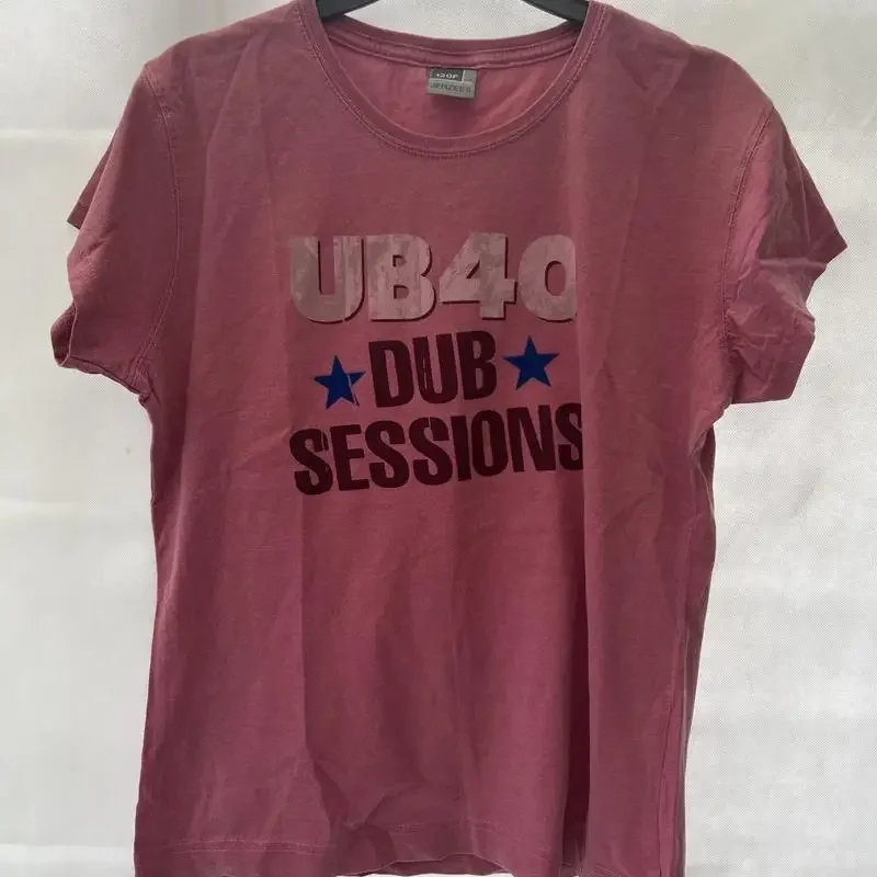 Ub40 Dub Sessions T Shirt Womens Crop Top Size Large