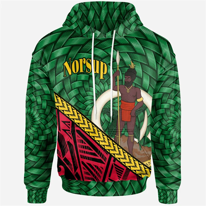 

3D Epi Seal Of Vanuatu Polynesian Patterns Print Hoodies For Men Vanuatu Coat Of Arms Graphic Hooded Hoody Tops Pullover Clothes