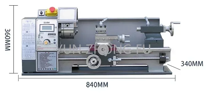 Use with Brushless Motor Mini Metal Manual Lathe WM210V Small Lathe for Home